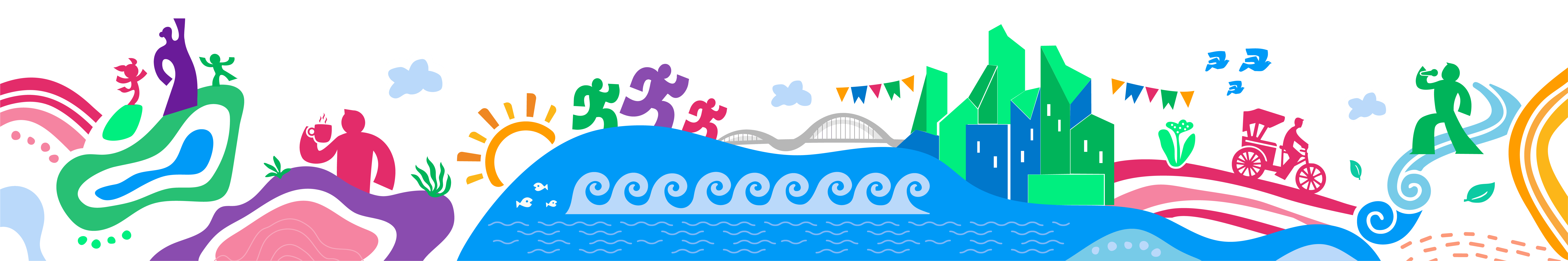 Dhaka cityscape decoration